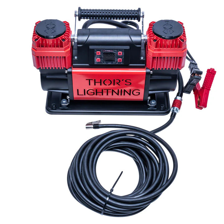 Thor’s Lightning Bolt TrueDual Air Compressor TotalControl Thor’s Lightning Bolt TrueDual Air Compressor TotalControl